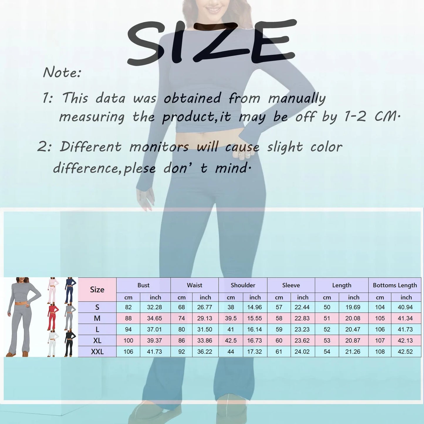 Matching Sets Women's Yoga Clothes Activewear Cropped Tops With Pant Sets Basic Solid Tight Tracksuit For 2 Piece