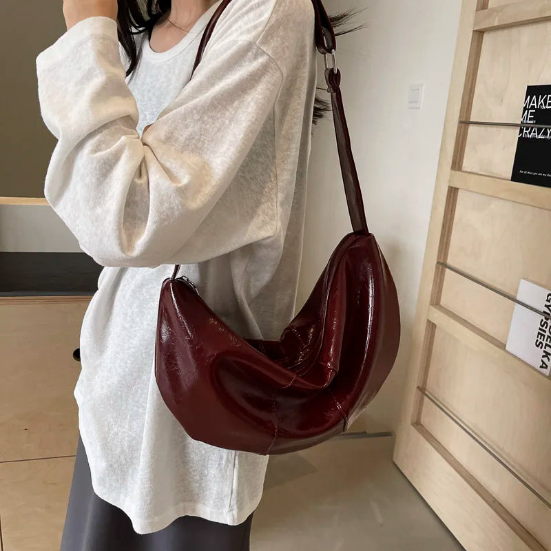 Vintage Y2K Crossbody Bag for Women Casual Shoulder